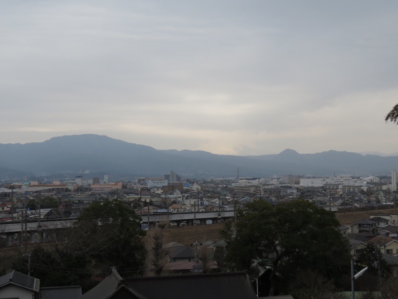 曽我丘陵ウォーキングコースと曽我梅林、箱根山、矢倉岳