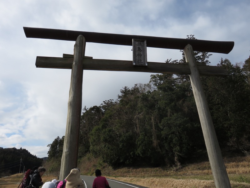 高宕山、三島神社→高宕山、三島神社