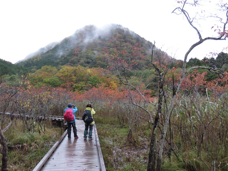 新湯・富士山