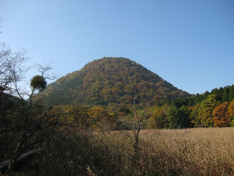 新湯・富士山