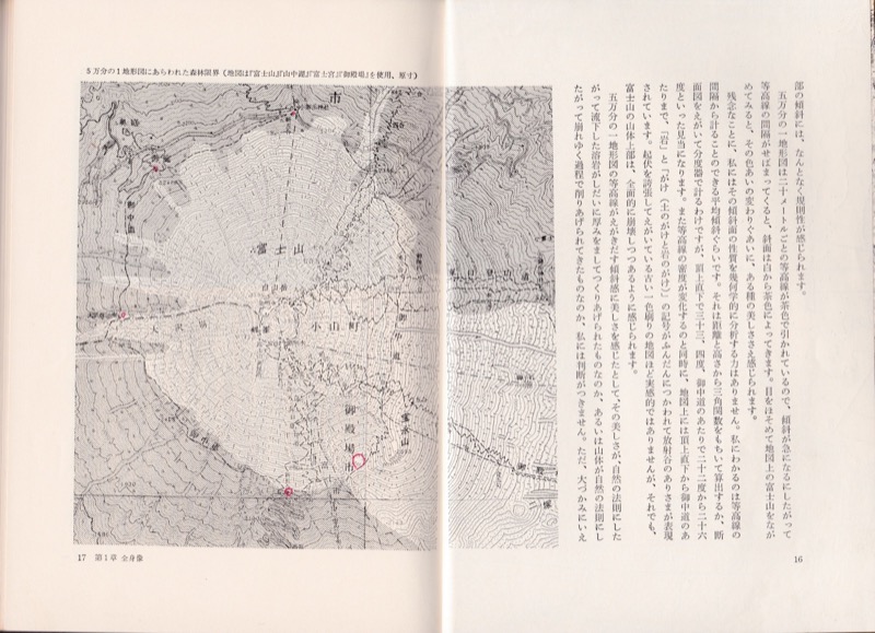 1980「富士山・地図を手に」（1980.11・東京新聞出版局）