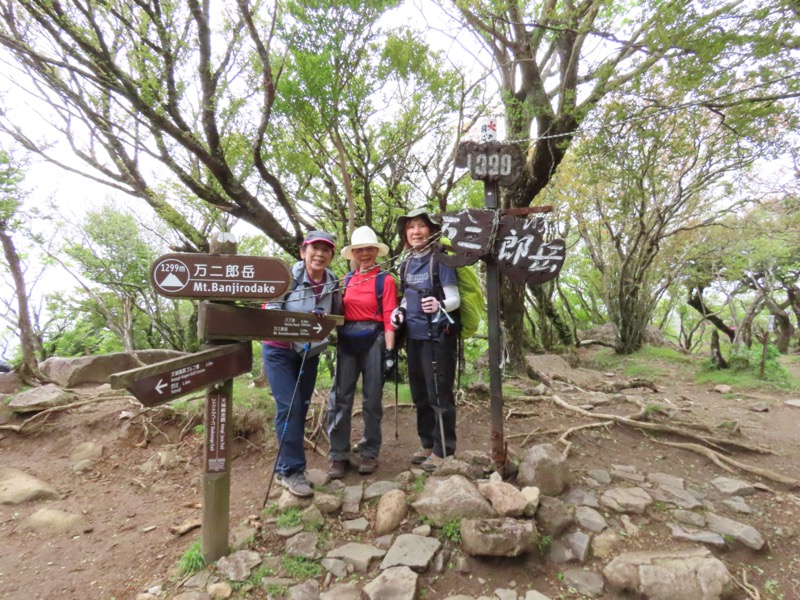 天城山。万二郎岳山頂。