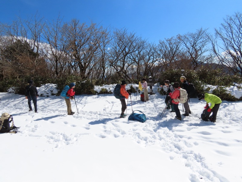 糸の会・金時山
