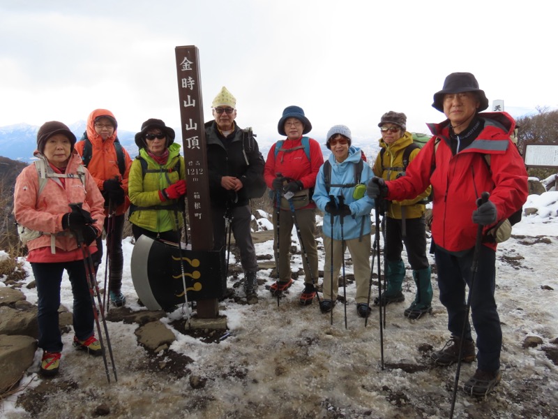 糸の会・金時山