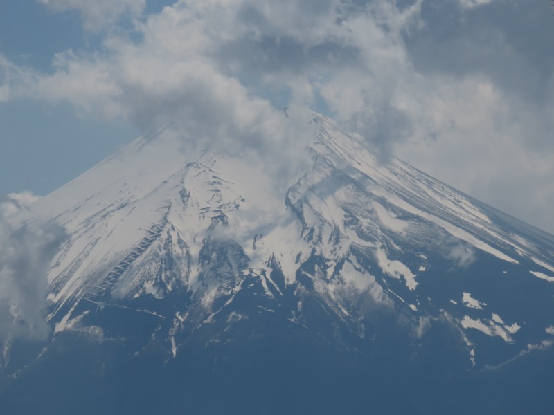 倉見山、富士山