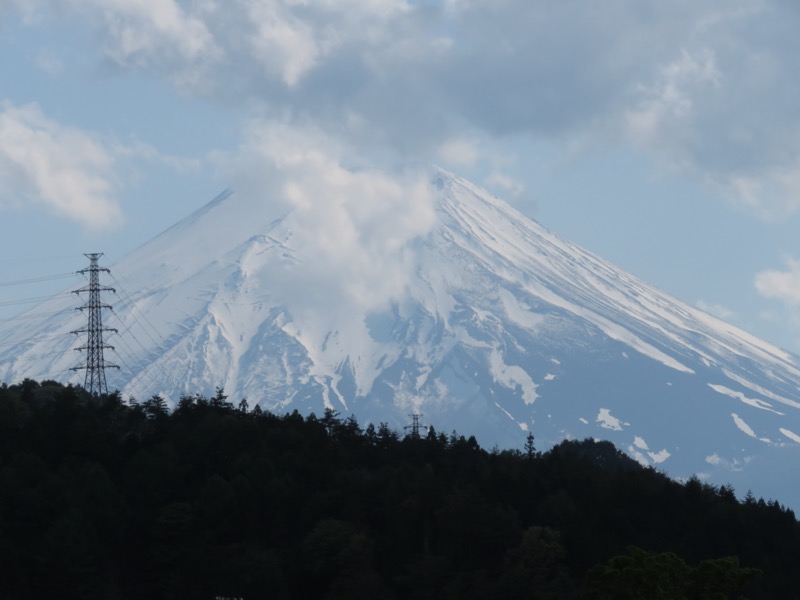 倉見山、桂川公園、富士山