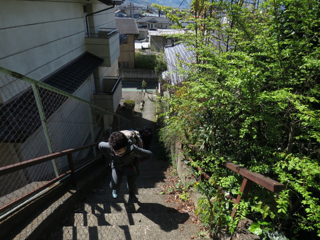 塩ノ山、塩ノ山自然遊歩道入口