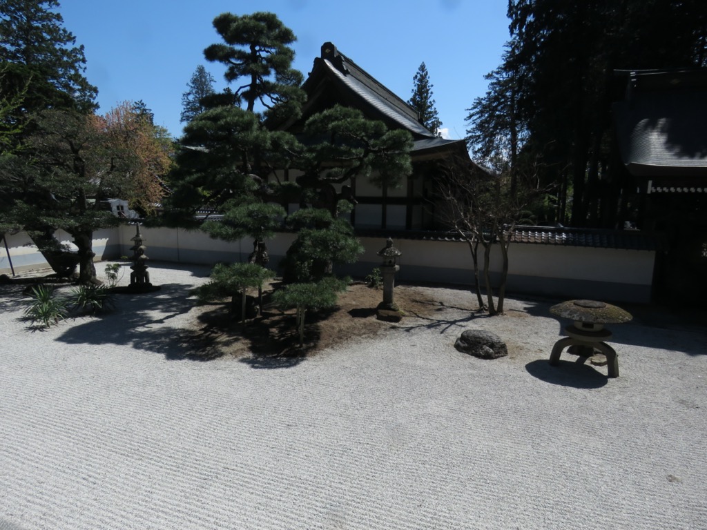 塩ノ山、恵林寺参拝、方丈庭園