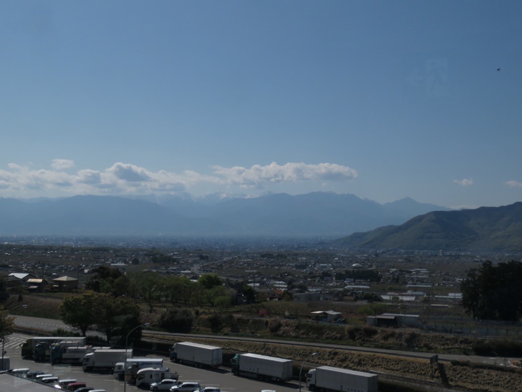 塩ノ山、釈迦堂遺跡博物館、展望