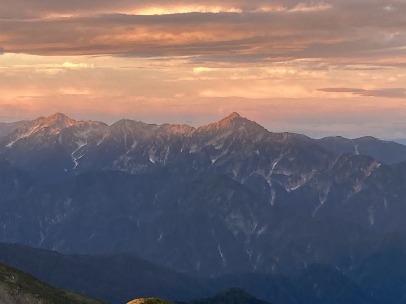 白馬岳、白馬三山