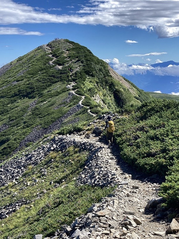 白馬岳、白馬三山