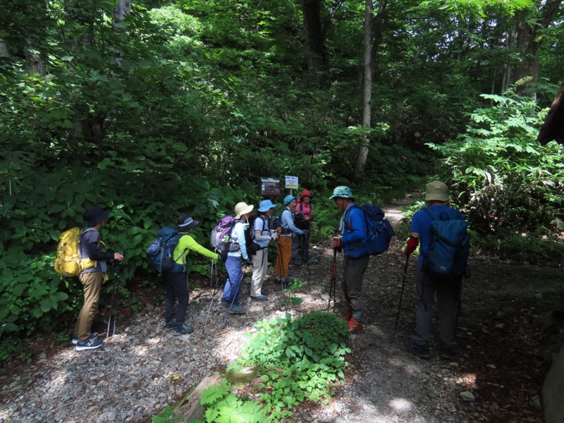 白馬岳、白馬三山