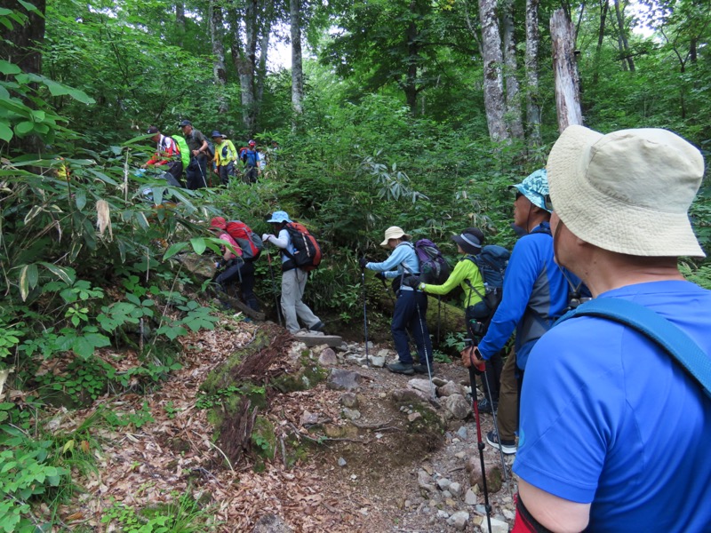 白馬岳、白馬三山