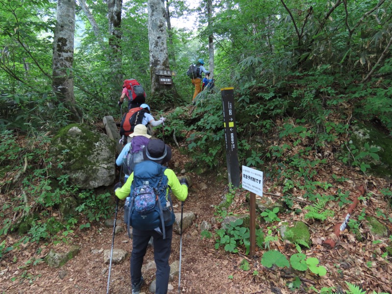 白馬岳、白馬三山