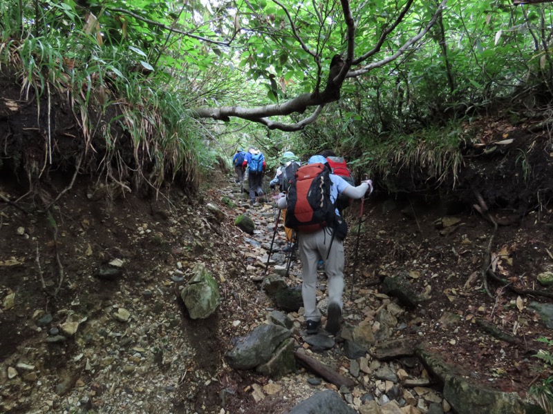 白馬岳、白馬三山