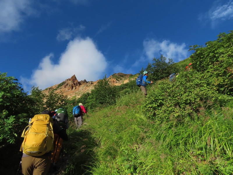 白馬岳、白馬三山