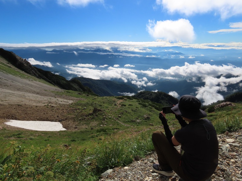 白馬岳、白馬三山