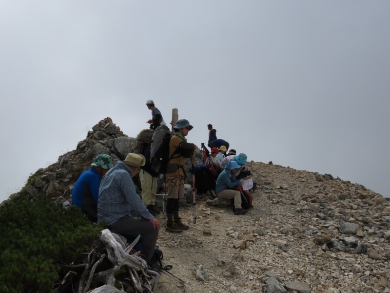 白馬岳、白馬三山