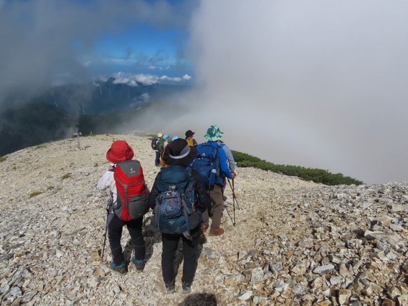 白馬岳、白馬三山