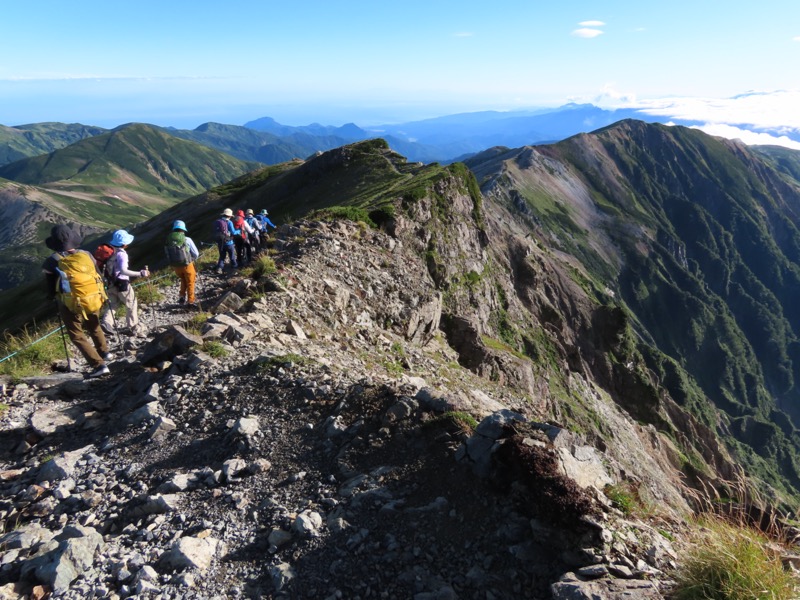 白馬岳、白馬三山