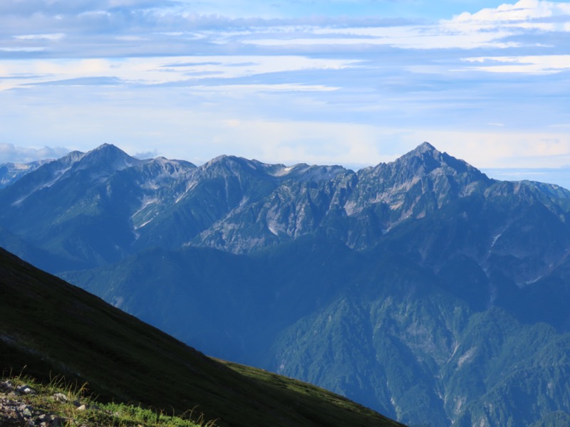 白馬岳、白馬三山