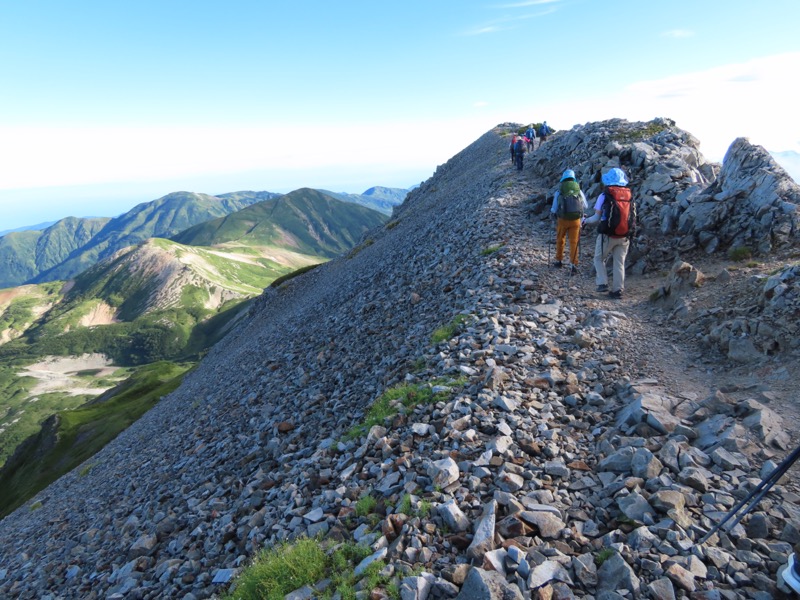 白馬岳、白馬三山