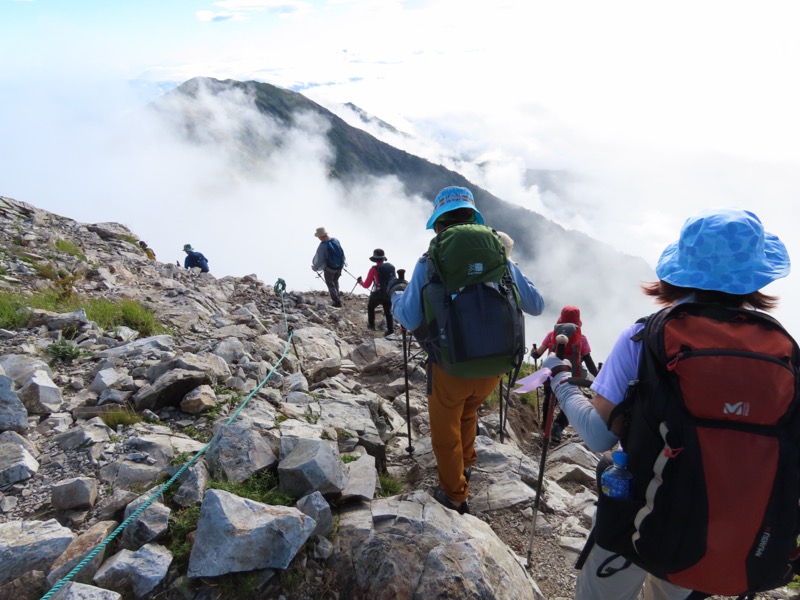 白馬岳、白馬三山