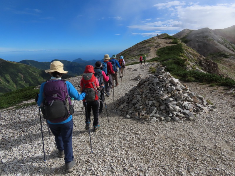 白馬岳、白馬三山