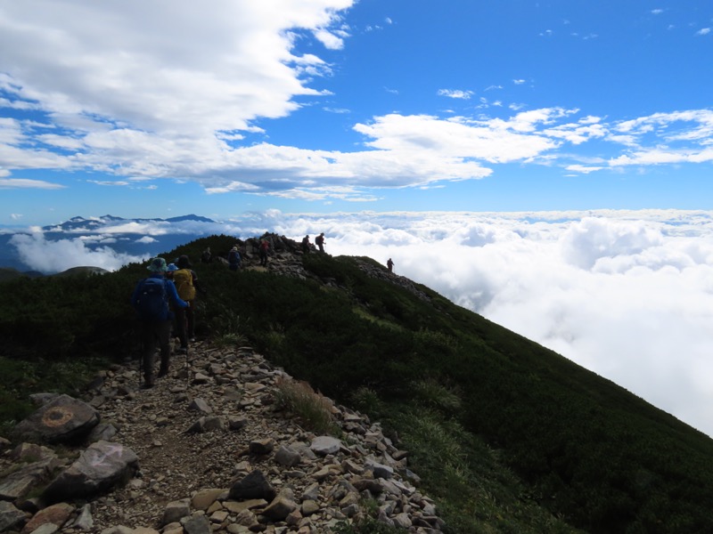 白馬岳、白馬三山