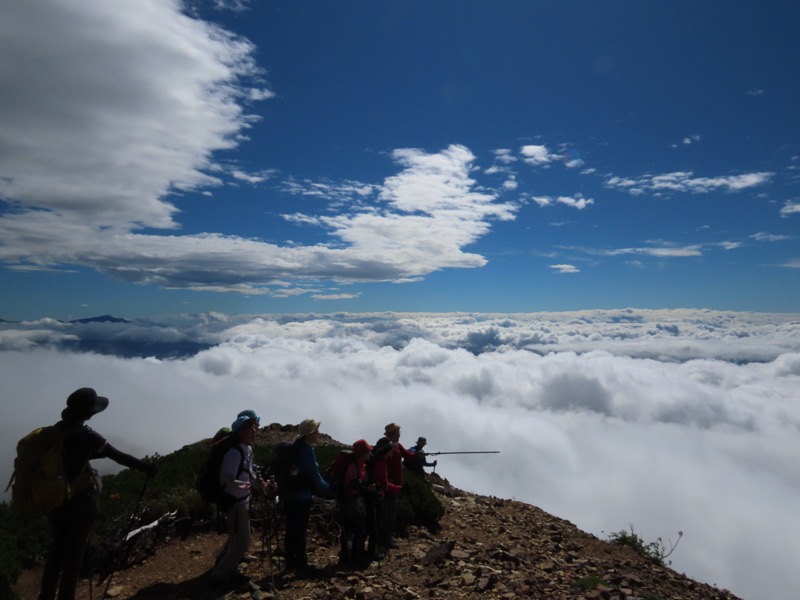 白馬岳、白馬三山