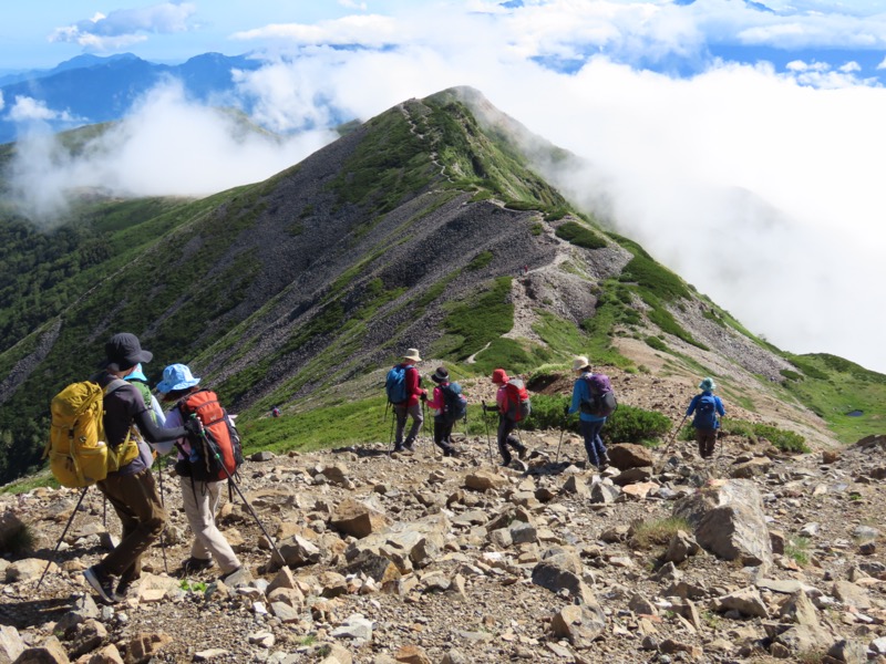 白馬岳、白馬三山