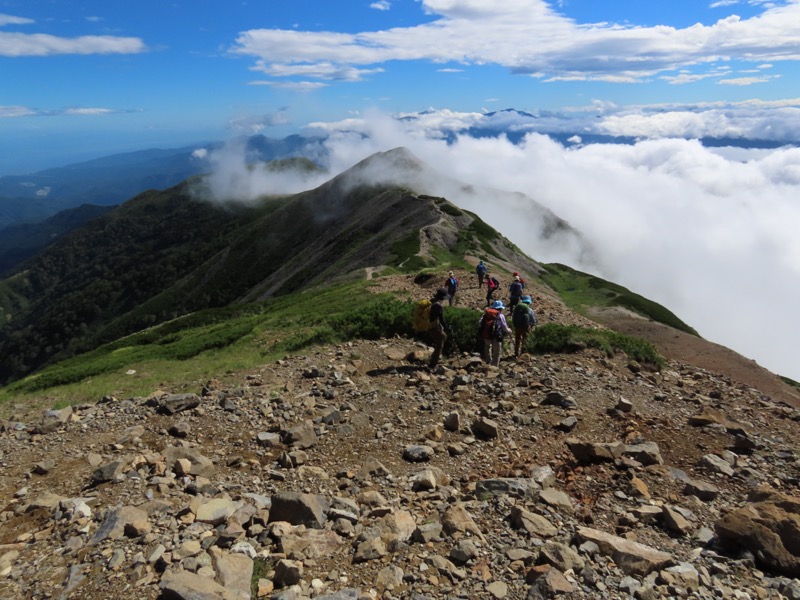 白馬岳、白馬三山