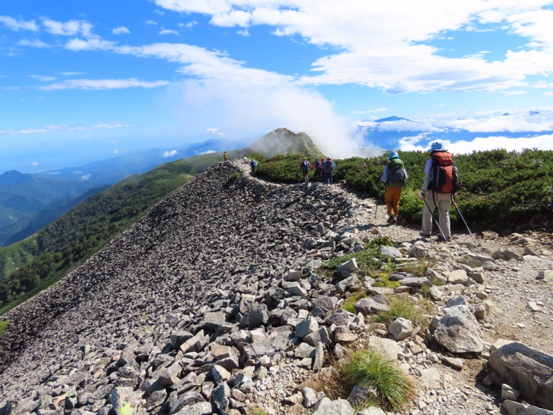 白馬岳、白馬三山