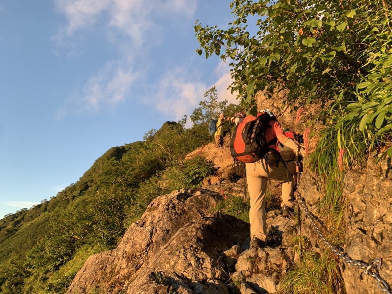 白馬岳、白馬三山