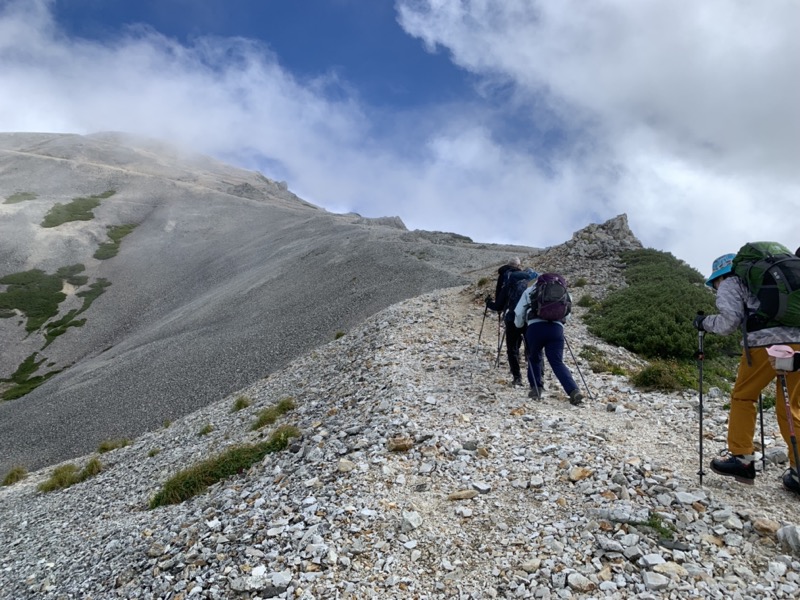 白馬岳、白馬三山