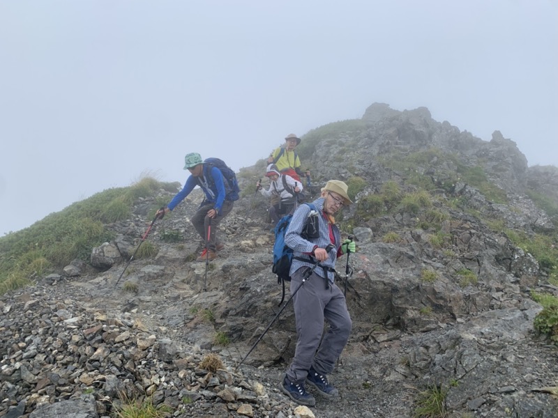 白馬岳、白馬三山