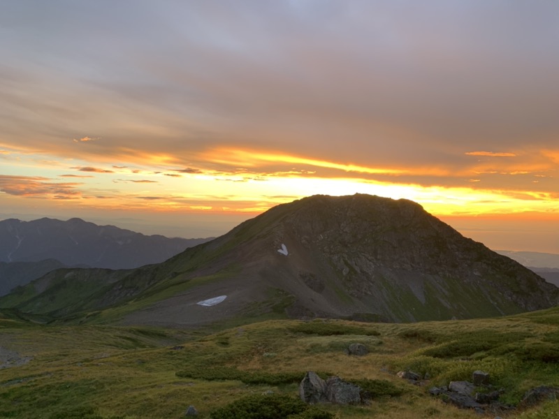 白馬岳、白馬三山