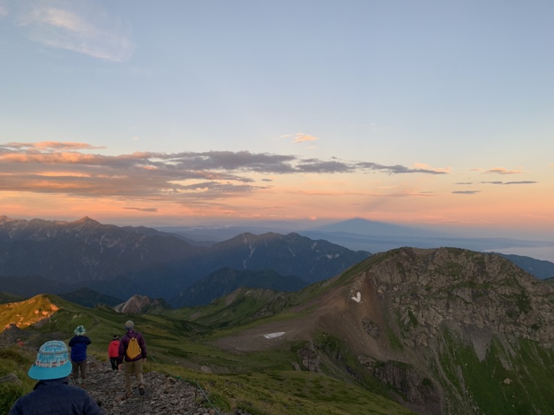 白馬岳、白馬三山