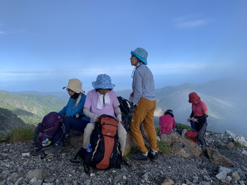 白馬岳、白馬三山