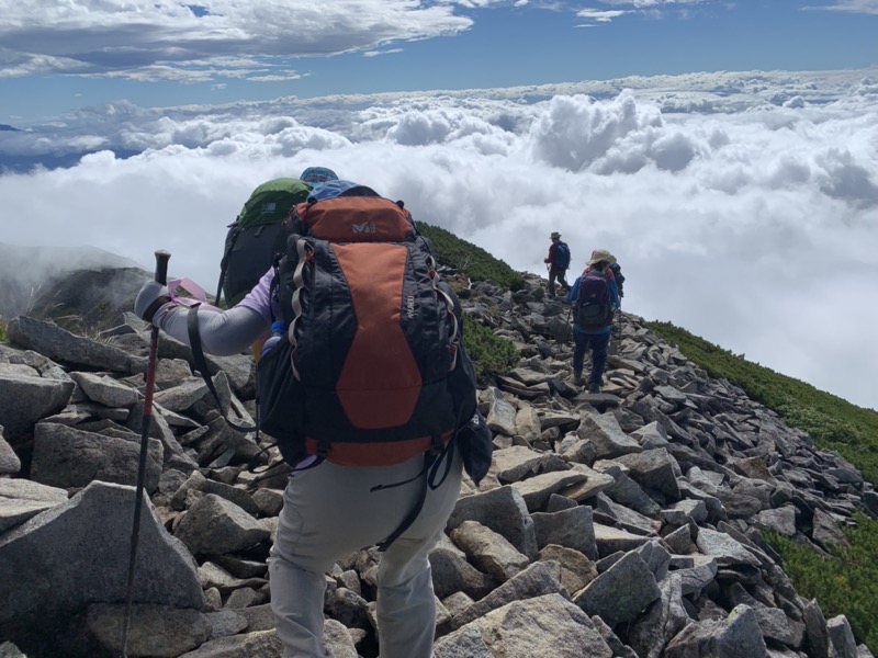 白馬岳、白馬三山