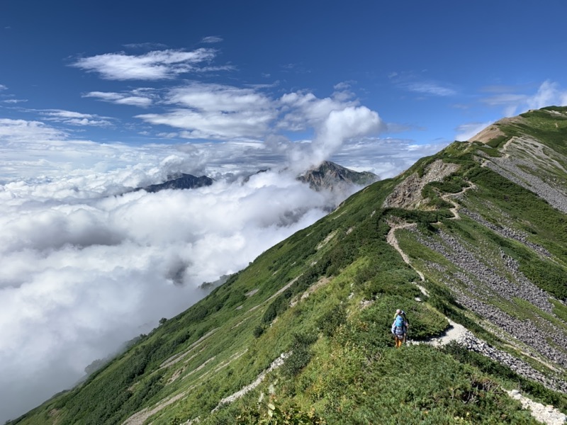 白馬岳、白馬三山