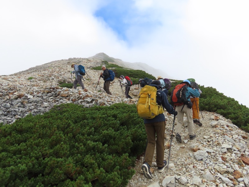 白馬岳、白馬三山