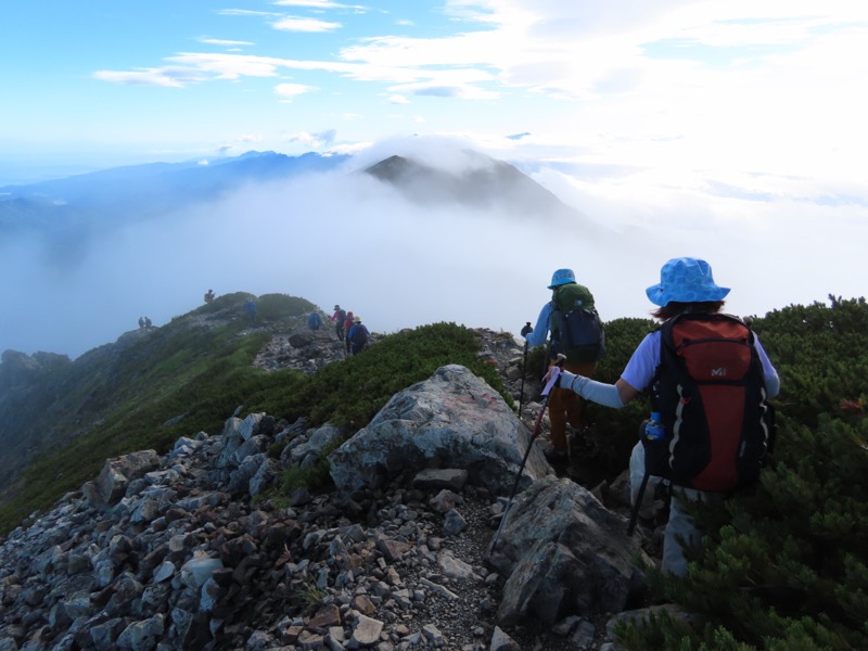 白馬岳、白馬三山