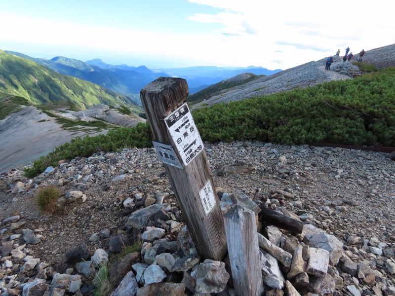 白馬岳、白馬三山