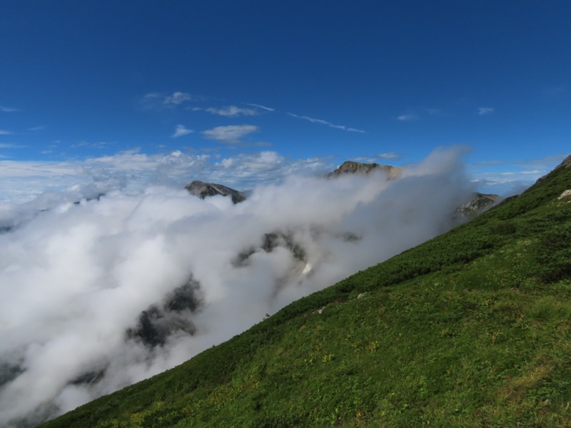 白馬岳、白馬三山