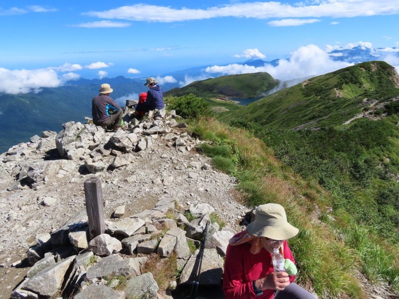 白馬岳、白馬三山