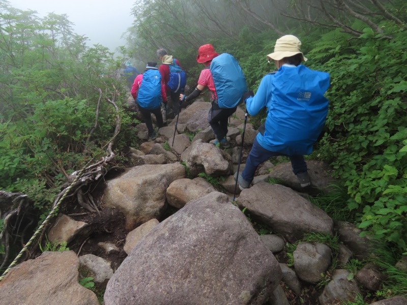 白馬岳、白馬三山