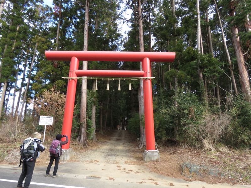 高宕山、三島神社→高宕山、三島神社