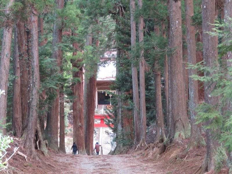 高宕山、三島神社→高宕山、三島神社