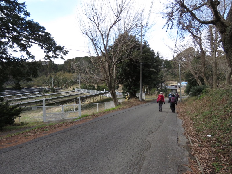 高宕山、三島神社→高宕山、怒田沢